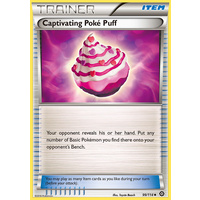 Captivating Poke Puff 99/114 XY Steam Siege Uncommon Trainer Pokemon Card NEAR MINT TCG