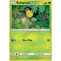 Bellsprout 1/145 SM Guardians Rising Common Pokemon Card MINT TCG