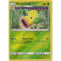 Weepinbell 2/145 SM Guardians Rising Reverse Holo Uncommon Pokemon Card MINT TCG