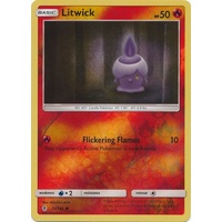 Litwick 11/145 SM Guardians Rising Reverse Holo Common Pokemon Card MINT TCG