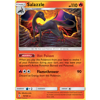 Salazzle 16/145 SM Guardians Rising Rare Pokemon Card MINT TCG