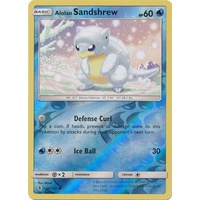 Alolan Sandshrew 19/145 SM Guardians Rising Reverse Holo Common Pokemon Card MINT TCG