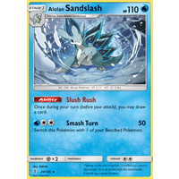 Alolan Sandslash 20/145 SM Guardians Rising Rare Pokemon Card MINT TCG