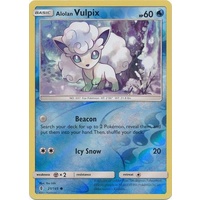 Alolan Vulpix 21/145 SM Guardians Rising Reverse Holo Common Pokemon Card MINT TCG