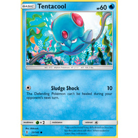 Tentacool 23/145 SM Guardians Rising Common Pokemon Card MINT TCG