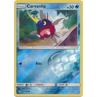 Carvanha 27/145 SM Guardians Rising Reverse Holo Common Pokemon Card MINT TCG