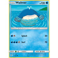 Wailmer 29/145 SM Guardians Rising Common Pokemon Card MINT TCG