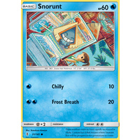 Snorunt 31/145 SM Guardians Rising Common Pokemon Card MINT TCG