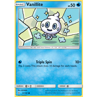 Vanillite 33/145 SM Guardians Rising Common Pokemon Card MINT TCG