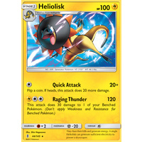Heliolisk 44/145 SM Guardians Rising Rare Pokemon Card MINT TCG