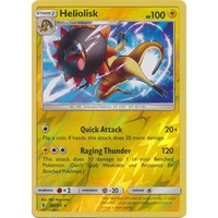 Heliolisk 44/145 SM Guardians Rising Reverse Holo Rare Pokemon Card MINT TCG