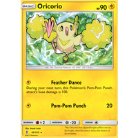 Oricorio 46/145 SM Guardians Rising Rare Pokemon Card MINT TCG