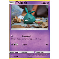 Trubbish 50/145 SM Guardians Rising Common Pokemon Card MINT TCG