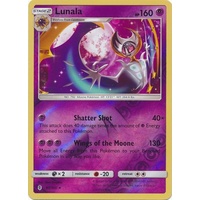 Lunala 61/145 SM Guardians Rising Reverse Holo Rare Pokemon Card MINT TCG