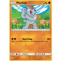 Machop 62/145 SM Guardians Rising Common Pokemon Card MINT TCG