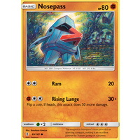 Nosepass 69/145 SM Guardians Rising Common Pokemon Card MINT TCG