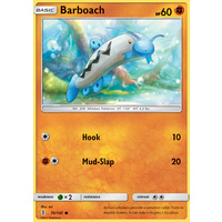 Barboach 70/145 SM Guardians Rising Common Pokemon Card MINT TCG