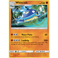 Whiscash 71/145 SM Guardians Rising Rare Pokemon Card MINT TCG
