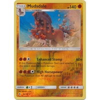 Mudsdale 76/145 SM Guardians Rising Reverse Holo Rare Pokemon Card MINT TCG