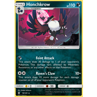 Honchkrow 79/145 SM Guardians Rising Rare Pokemon Card MINT TCG