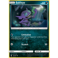 Sableye 80/145 SM Guardians Rising Uncommon Pokemon Card MINT TCG