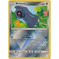 Beldum 83/145 SM Guardians Rising Reverse Holo Common Pokemon Card MINT TCG