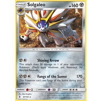 Solgaleo 87/145 SM Guardians Rising Rare Pokemon Card MINT TCG