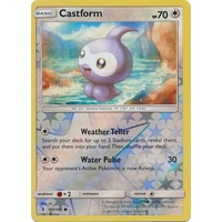 Castform 105/145 SM Guardians Rising Reverse Holo Common Pokemon Card MINT TCG