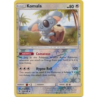 Komala 114/145 SM Guardians Rising Reverse Holo Uncommon Pokemon Card MINT TCG