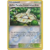 Aether Paradise Conservation Area 116/145 SM Guardians Rising Reverse Holo Uncommon Trainer Pokemon Card MINT TCG