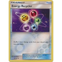 Energy Recycler 123/145 SM Guardians Rising Reverse Holo Uncommon Trainer Pokemon Card MINT TCG