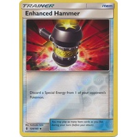 Enhanced Hammer 124/145 SM Guardians Rising Reverse Holo Uncommon Trainer Pokemon Card MINT TCG