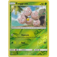 Exeggcute 4/111 SM Crimson Invasion Reverse Holo Common Pokemon Card MINT TCG