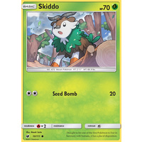Skiddo 10/111 SM Crimson Invasion Common Pokemon Card MINT TCG