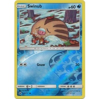 Swinub 19/111 SM Crimson Invasion Reverse Holo Common Pokemon Card MINT TCG