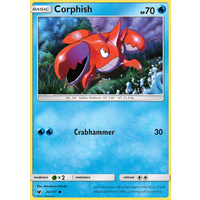 Corphish 24/111 SM Crimson Invasion Common Pokemon Card MINT TCG