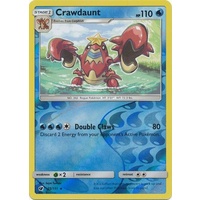 Crawdaunt 25/111 SM Crimson Invasion Reverse Holo Rare Pokemon Card MINT TCG