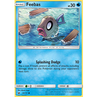 Feebas 26/111 SM Crimson Invasion Common Pokemon Card MINT TCG