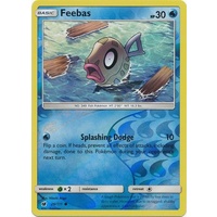 Feebas 26/111 SM Crimson Invasion Reverse Holo Common Pokemon Card MINT TCG