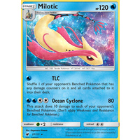 Milotic 27/111 SM Crimson Invasion Rare Holo Pokemon Card MINT TCG