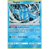 Regice 28/111 SM Crimson Invasion Rare Holo Pokemon Card MINT TCG