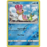 Shellos 29/111 SM Crimson Invasion Reverse Holo Common Pokemon Card MINT TCG