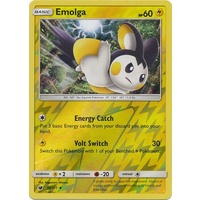 Emolga 35/111 SM Crimson Invasion Reverse Holo Uncommon Pokemon Card MINT TCG