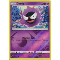Gastly 36/111 SM Crimson Invasion Reverse Holo Common Pokemon Card MINT TCG