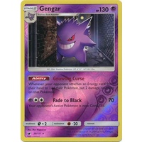 Gengar 38/111 SM Crimson Invasion Reverse Holo Rare Pokemon Card MINT TCG