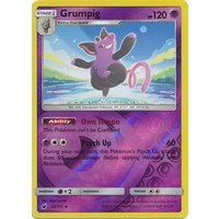 Grumpig 42/111 SM Crimson Invasion Reverse Holo Uncommon Pokemon Card MINT TCG