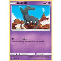 Salandit 46/111 SM Crimson Invasion Common Pokemon Card MINT TCG