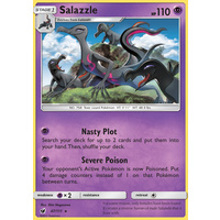 Salazzle 47/111 SM Crimson Invasion Rare Holo Pokemon Card MINT TCG