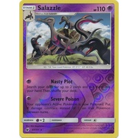 Salazzle 47/111 SM Crimson Invasion Reverse Holo Rare Pokemon Card MINT TCG