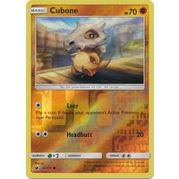 Cubone 52/111 SM Crimson Invasion Reverse Holo Common Pokemon Card MINT TCG